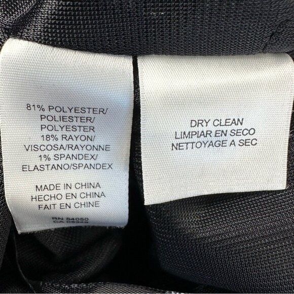 Nine West Women's NWT Blue On The Town Snakeskin Print Siren Career Dress 6/C34 - Picture 10 of 14